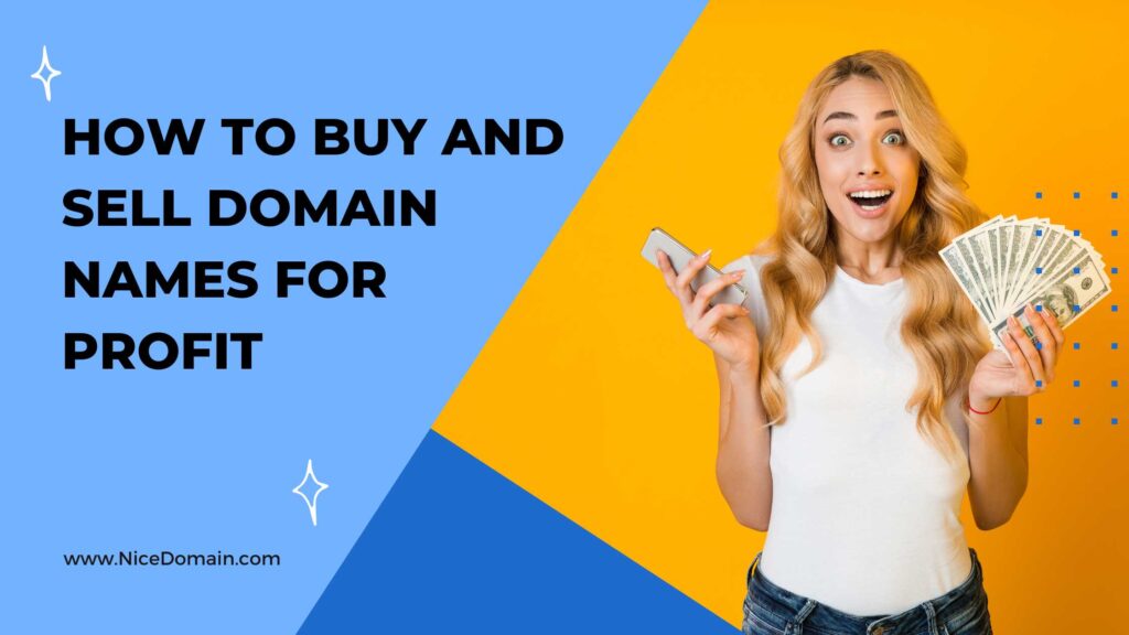 sell domain names for profit